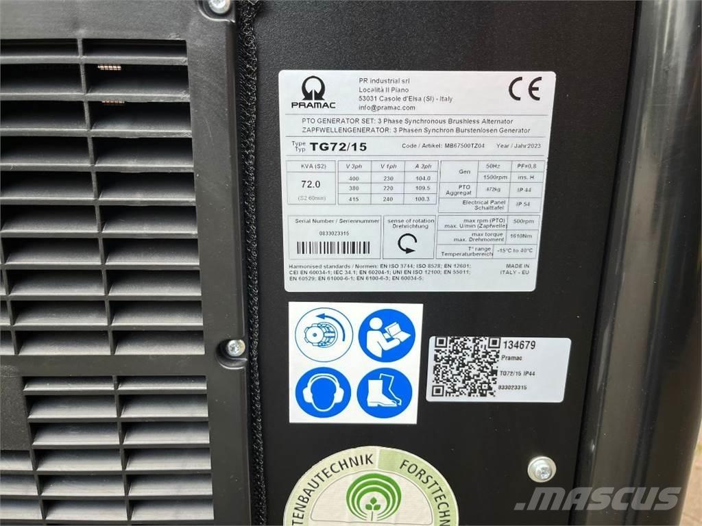 Pramac TG72/15 مولدات أخرى