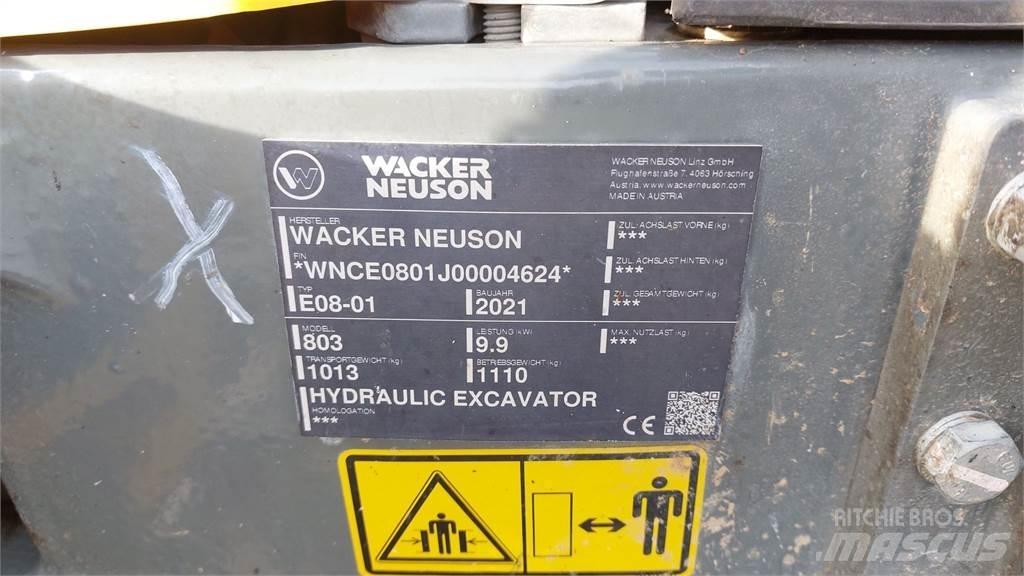 Wacker Neuson 803 حفارات زحافة