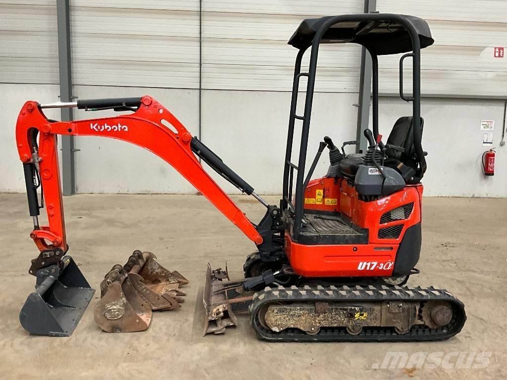 Kubota U 17-3 A حفارات صغيرة أقل من 7 طن (حفارات صغيرة)