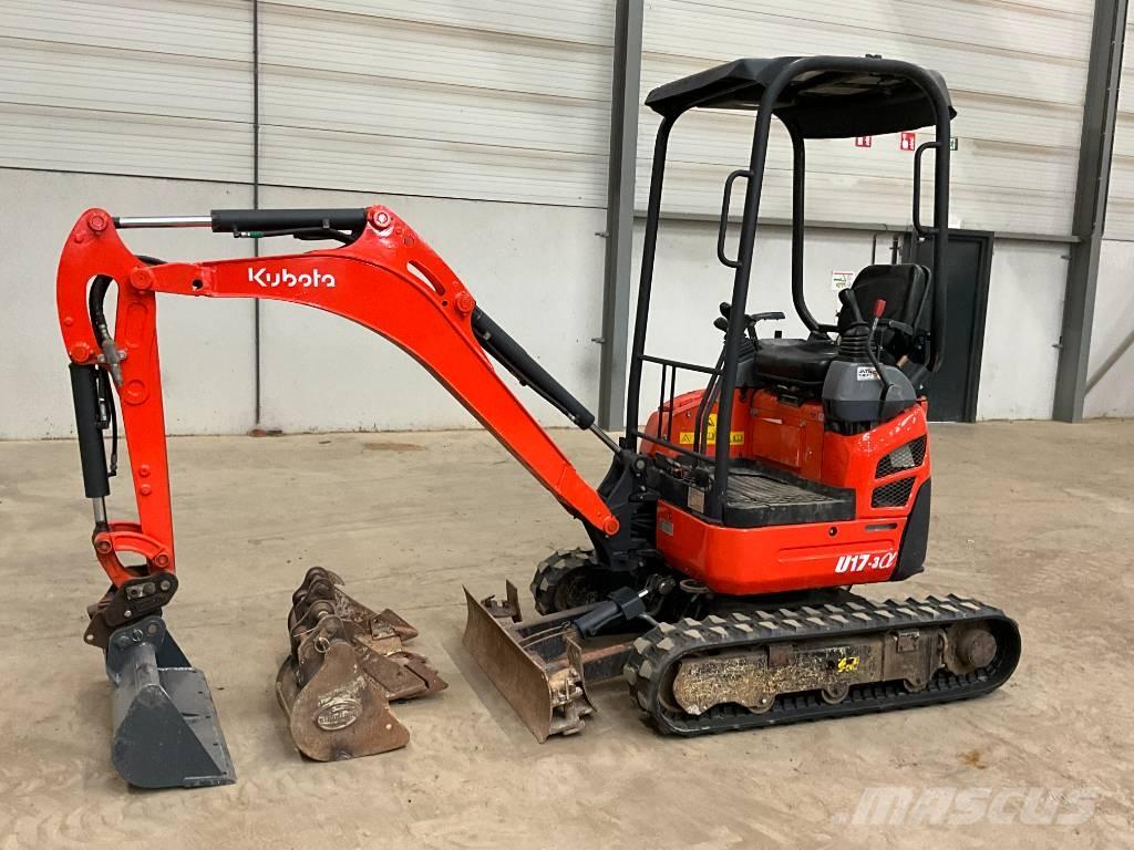 Kubota U 17-3 A حفارات صغيرة أقل من 7 طن (حفارات صغيرة)