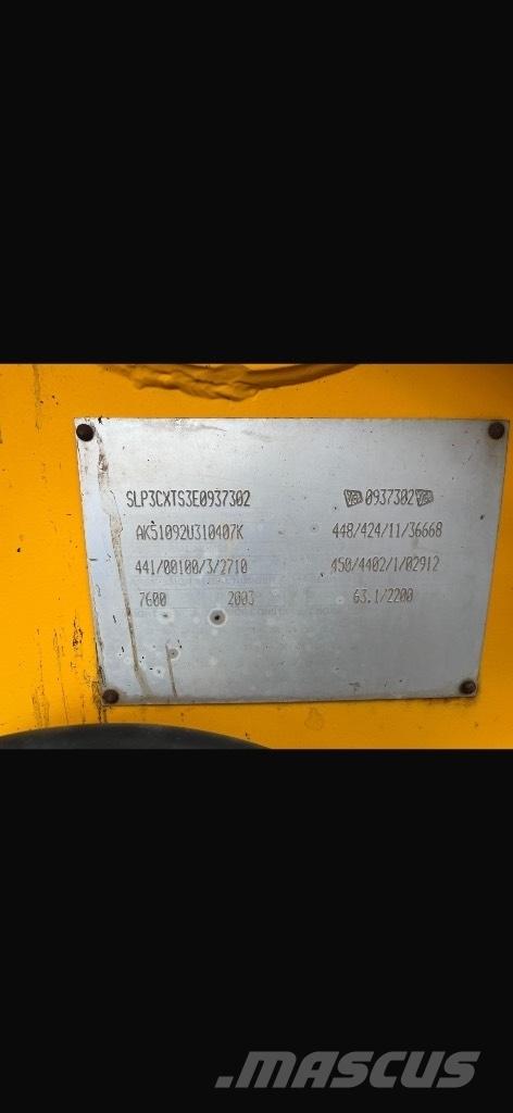 JCB 3 CX لوادر ذات جرافات عكسية
