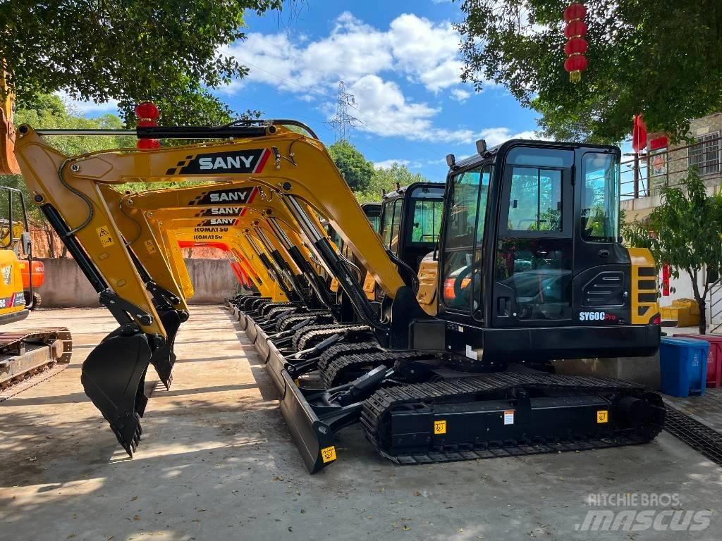 Sany SY 60 C حفارات صغيرة أقل من 7 طن (حفارات صغيرة)