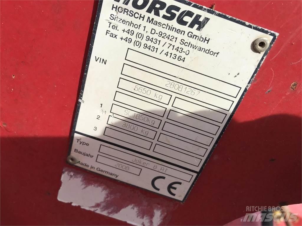 Horsch JOKER 8 RT زحافات ساحقة