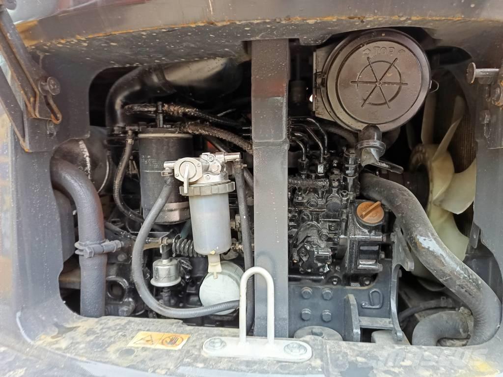 Hitachi ZX 50 U حفارات صغيرة أقل من 7 طن (حفارات صغيرة)