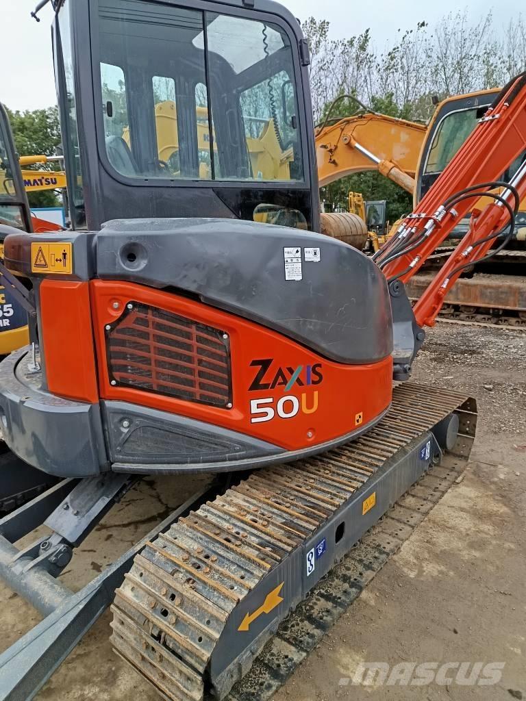 Hitachi ZX 50 U حفارات صغيرة أقل من 7 طن (حفارات صغيرة)