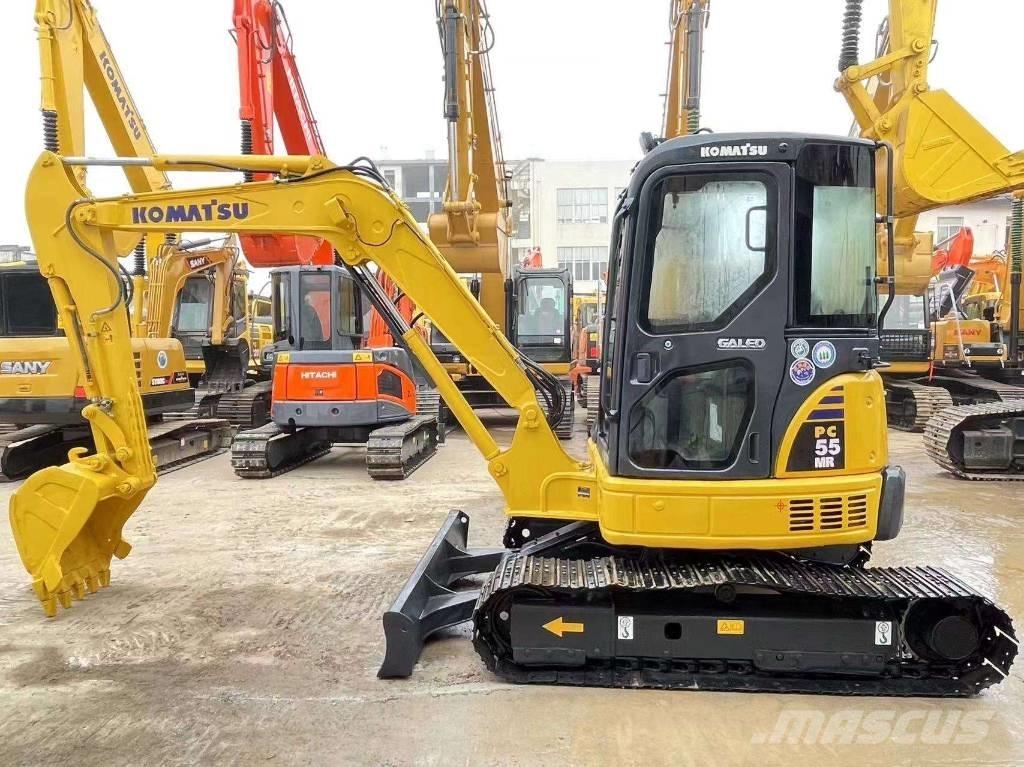 Komatsu PC 55 MR حفارات صغيرة أقل من 7 طن (حفارات صغيرة)