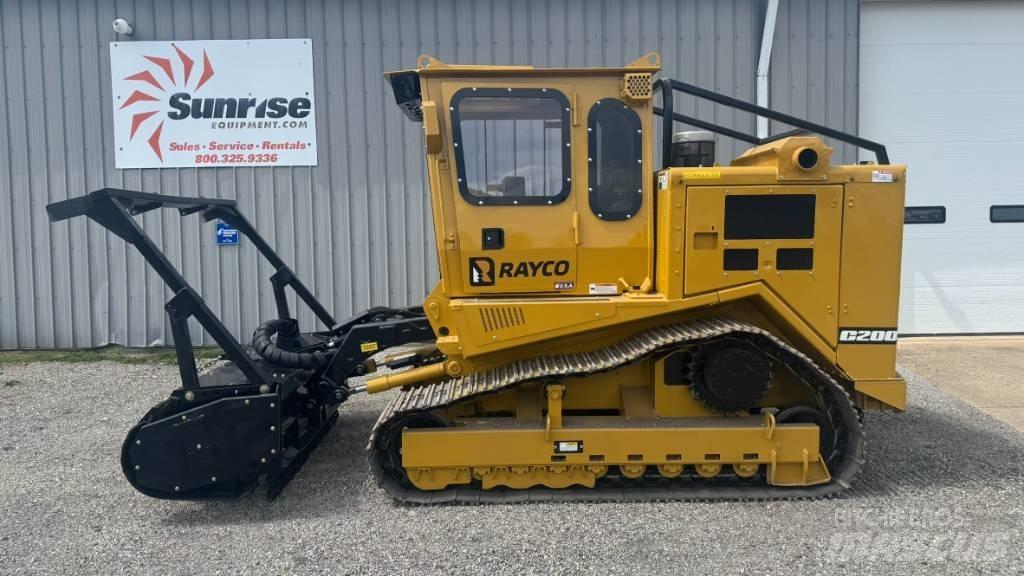 Rayco C200 ماكينات تقطيع أخشاب الحراجة