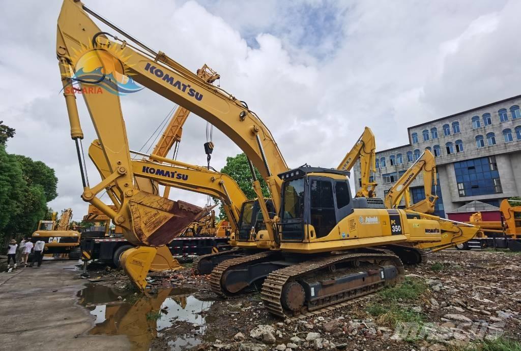 Komatsu PC 350-7 حفارات زحافة