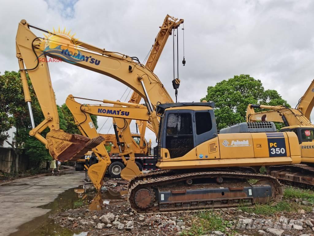 Komatsu PC 350-7 حفارات زحافة