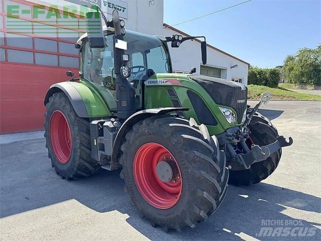 Fendt 724 s4 profi+ الجرارات