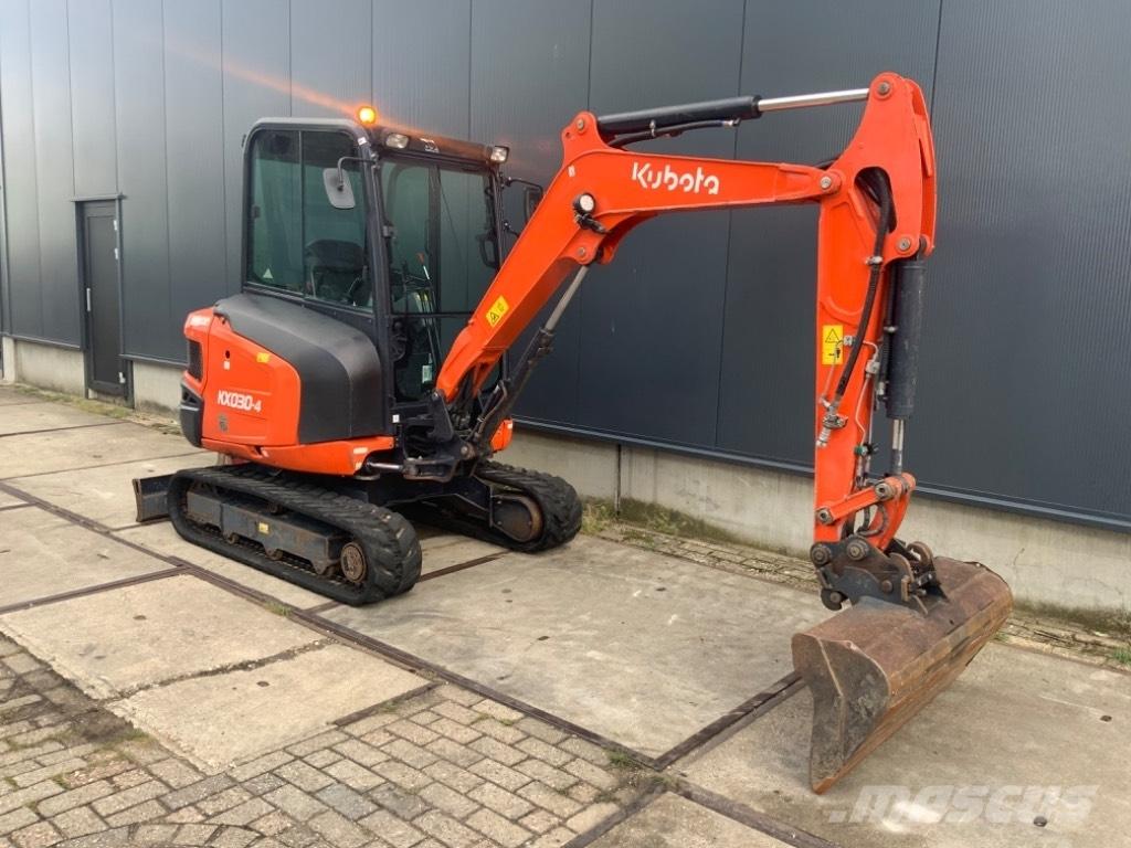 Kubota KX 030-4 حفارات صغيرة أقل من 7 طن (حفارات صغيرة)