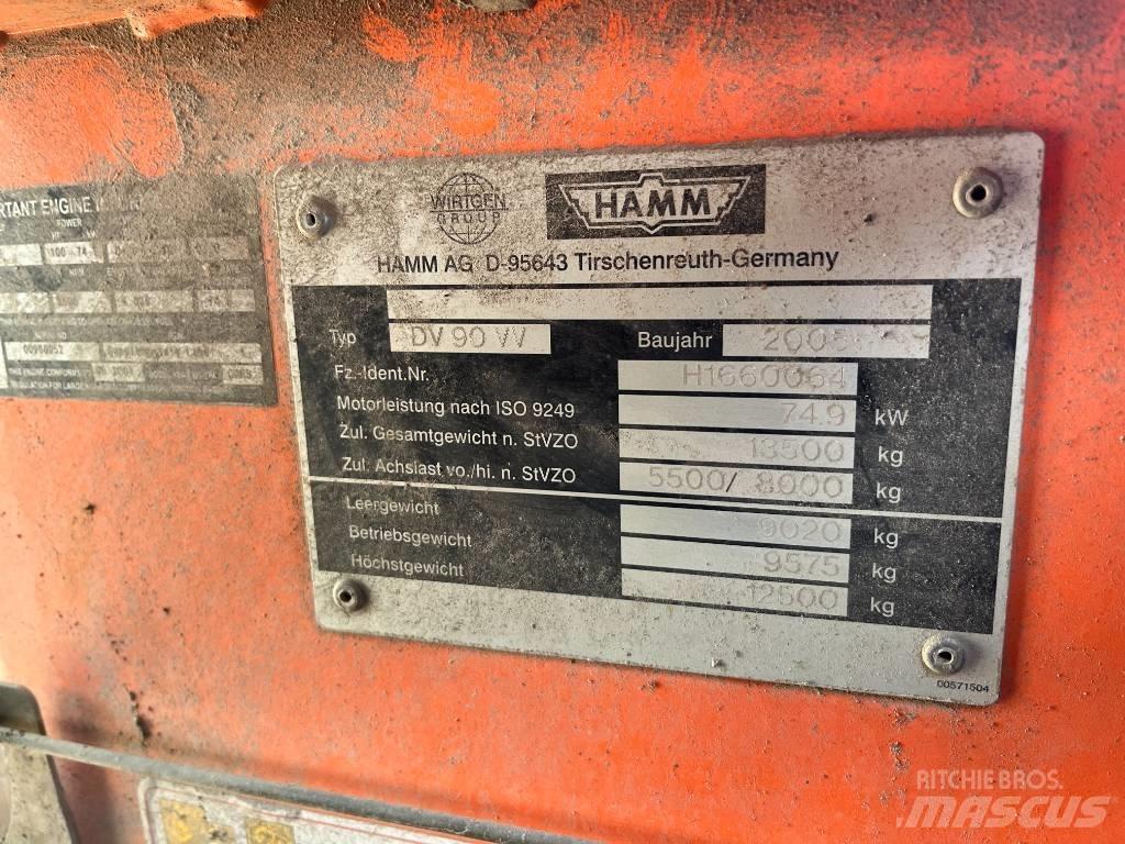 Hamm DV 90 VV مداحل ثنائية الاسطوانة