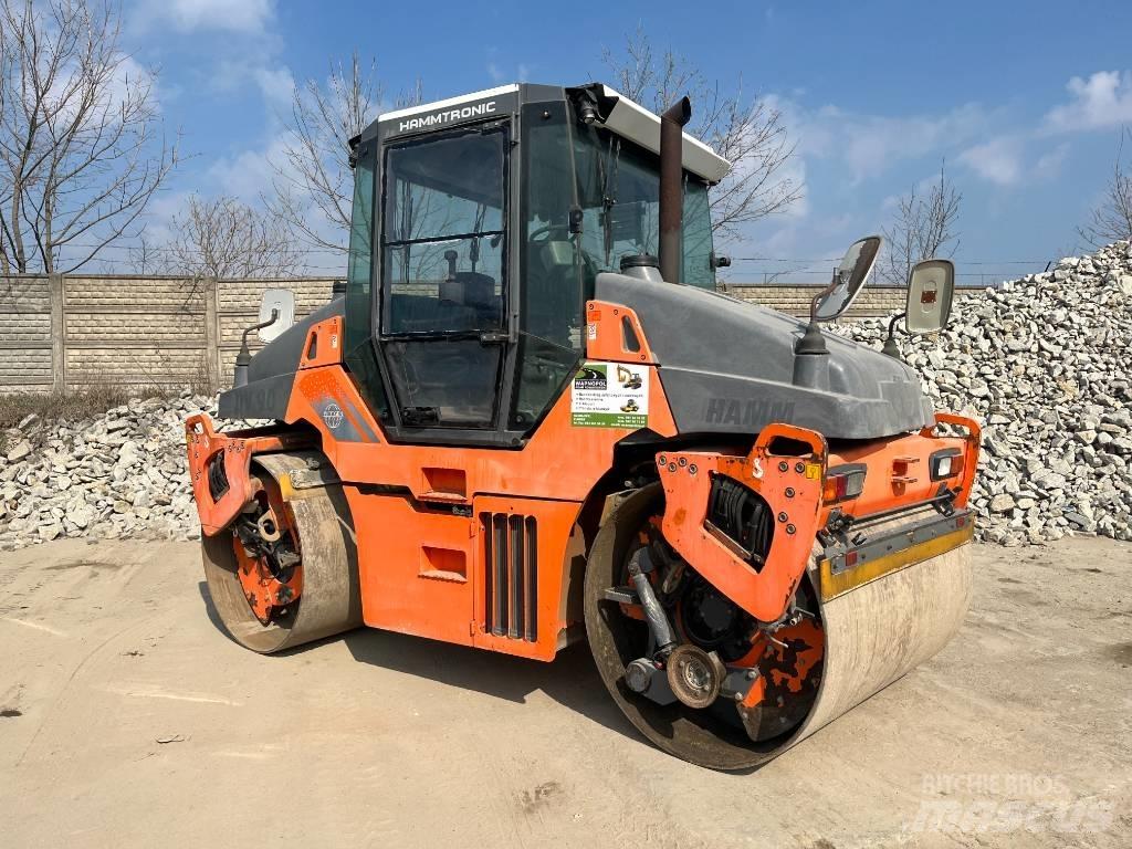 Hamm DV 90 VV مداحل ثنائية الاسطوانة