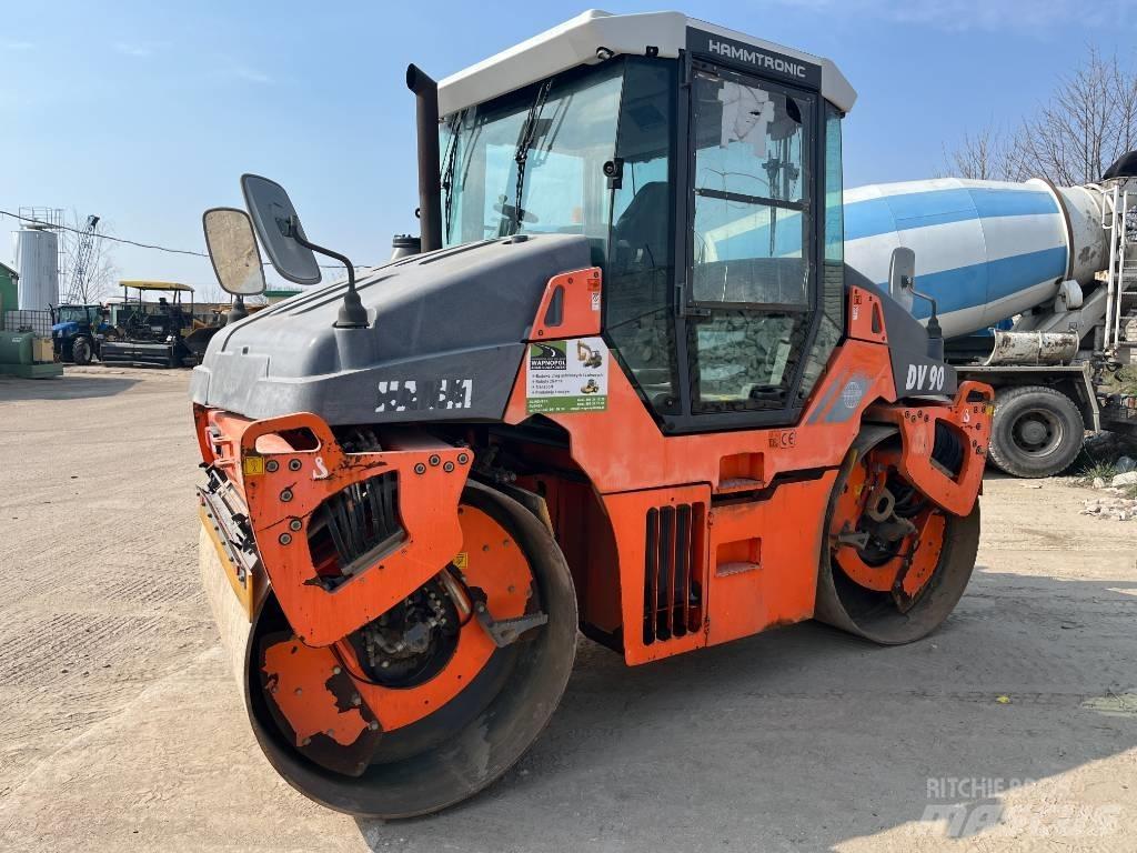 Hamm DV 90 VV مداحل ثنائية الاسطوانة
