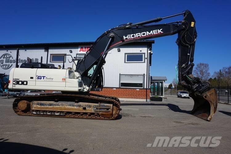 Hidromek HMK 300 LC حفارات زحافة