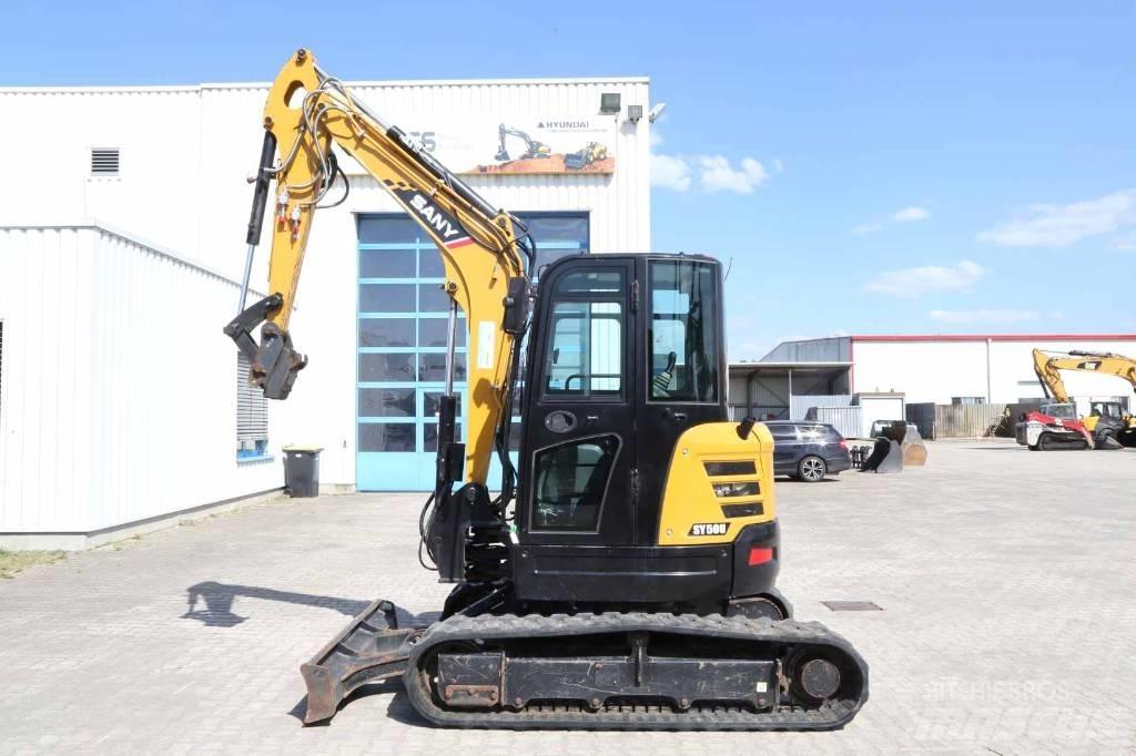 Sany SY 50 U حفارات صغيرة أقل من 7 طن (حفارات صغيرة)