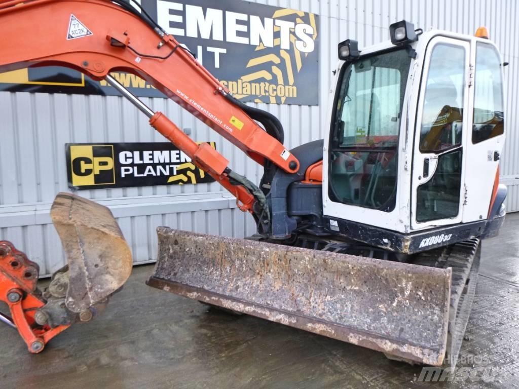 Kubota KX 080-3 A حفارات وسط 7 طن - 12 طن