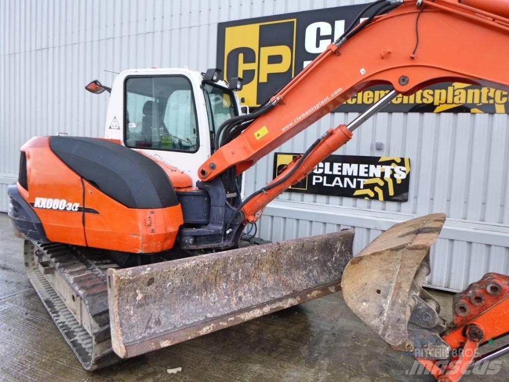 Kubota KX 080-3 A حفارات وسط 7 طن - 12 طن