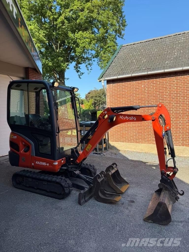 Kubota KX 016-4 حفارات صغيرة أقل من 7 طن (حفارات صغيرة)