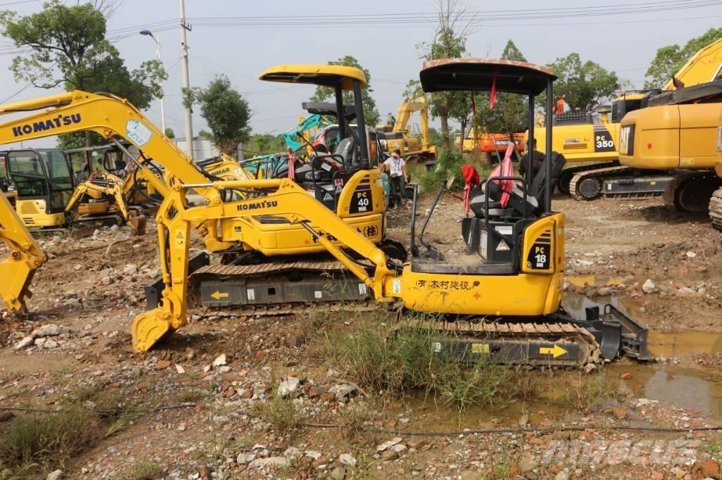 Komatsu PC 18 MR حفارات صغيرة أقل من 7 طن (حفارات صغيرة)