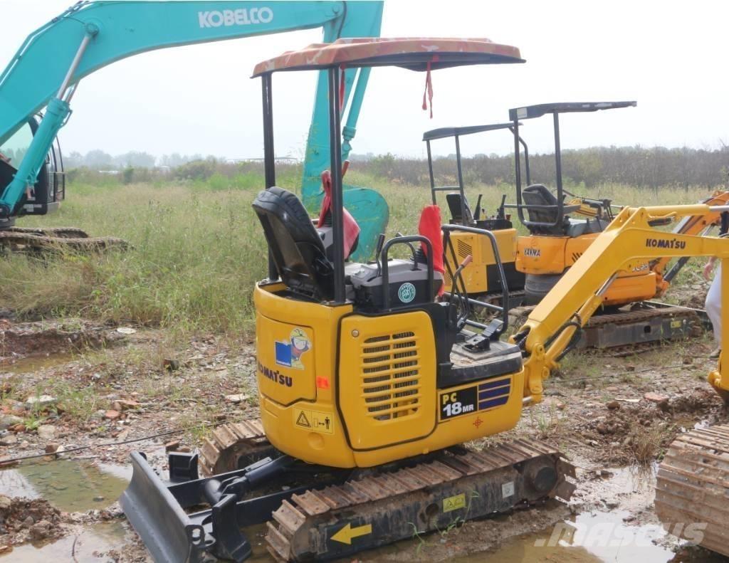 Komatsu PC 18 MR حفارات صغيرة أقل من 7 طن (حفارات صغيرة)