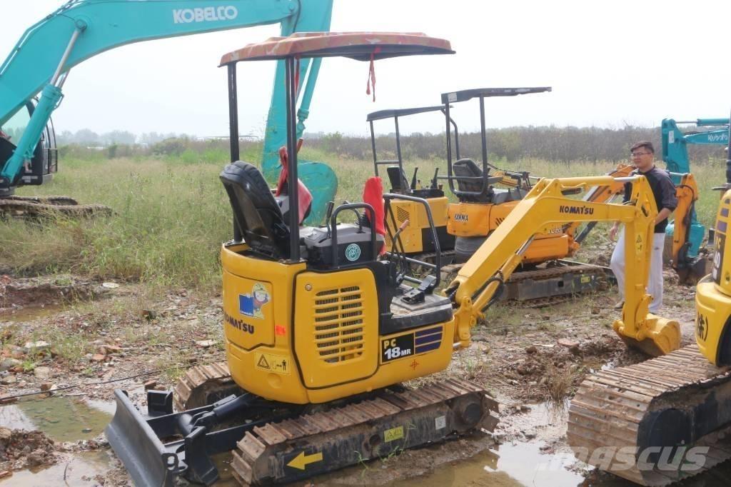 Komatsu PC 18 MR حفارات صغيرة أقل من 7 طن (حفارات صغيرة)