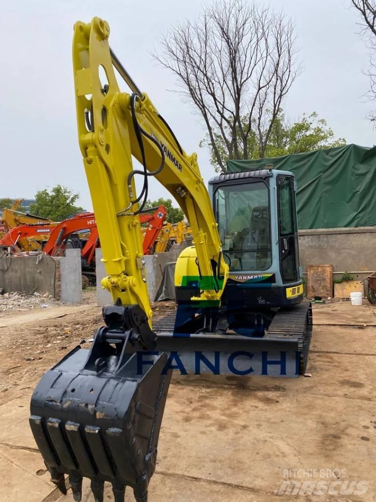 Yanmar Vio 55 CR حفارات صغيرة أقل من 7 طن (حفارات صغيرة)