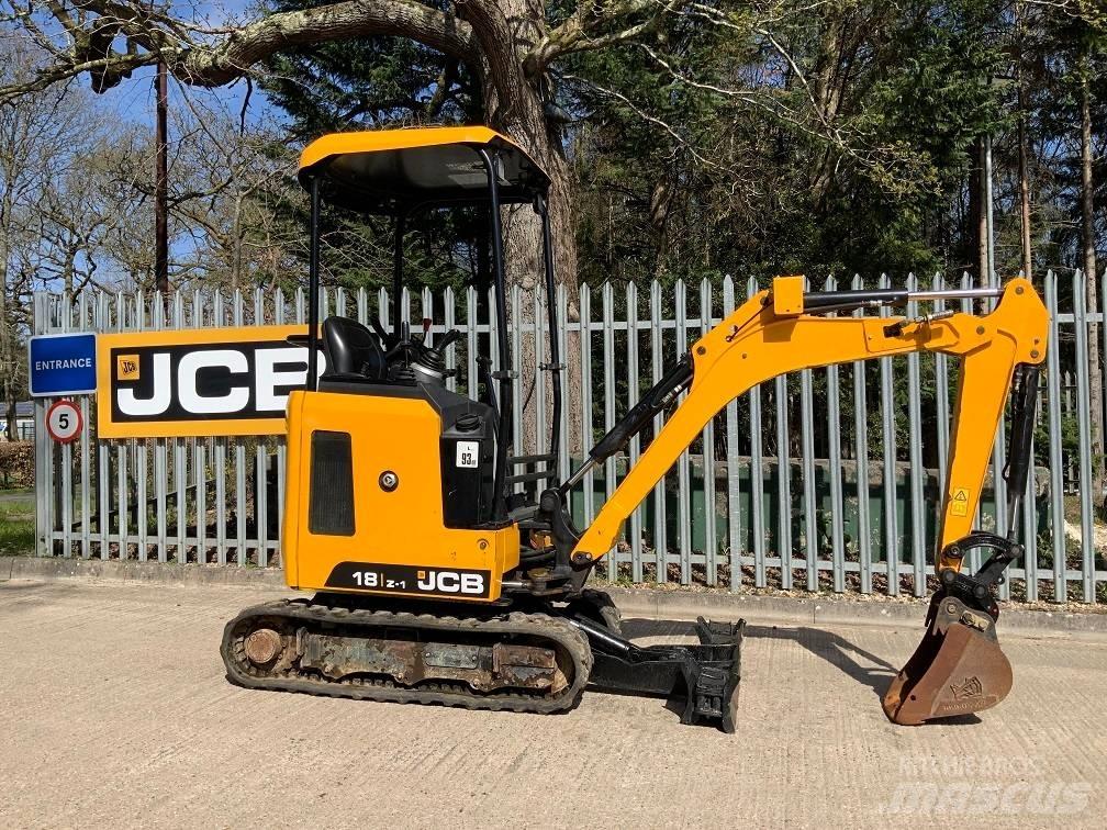 JCB 18Z-1 حفارات صغيرة أقل من 7 طن (حفارات صغيرة)