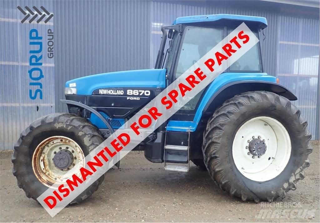 New Holland 8670 الجرارات