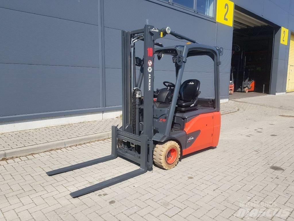 Linde E18 شاحنات ذات رافعات شوكية تعمل بالكهرباء