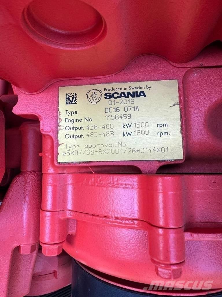Scania DC16 071A ماكينات زراعية أخرى