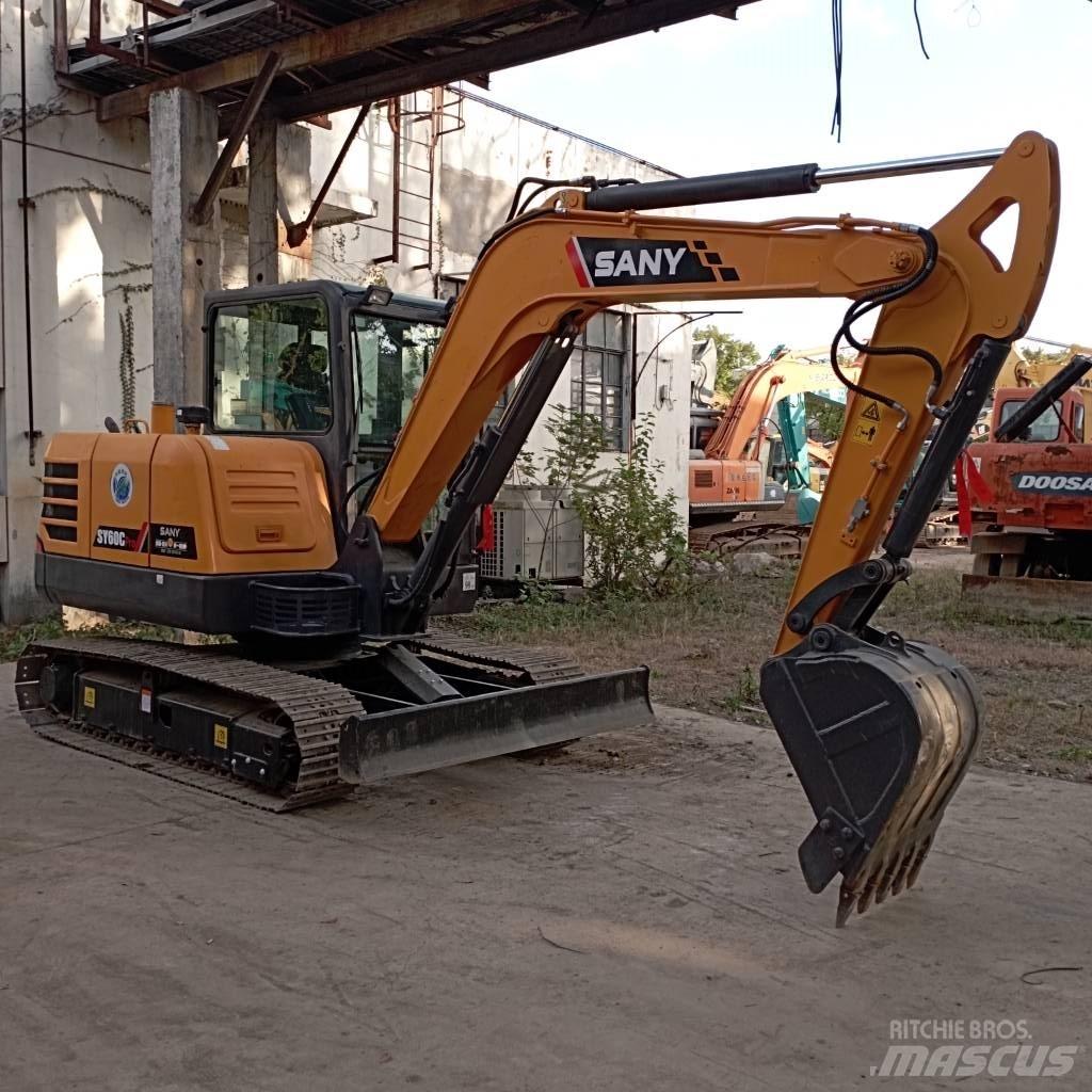 Sany SY 60 C حفارات زحافة