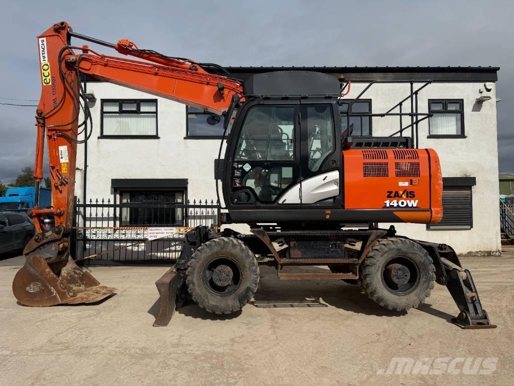 Hitachi ZX 140 W-6 حفارات بعجل