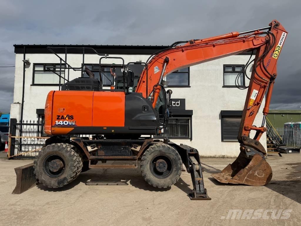 Hitachi ZX 140 W-6 حفارات بعجل