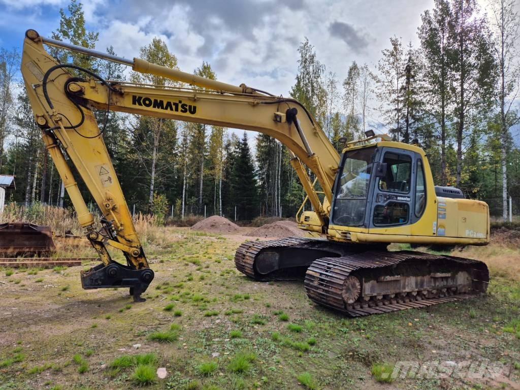 Komatsu PC 210-6K حفارات زحافة