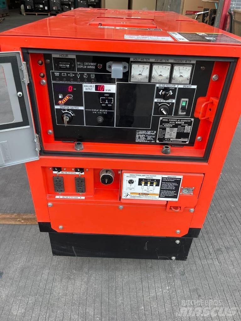 Kubota 12KVA مولدات ديزل