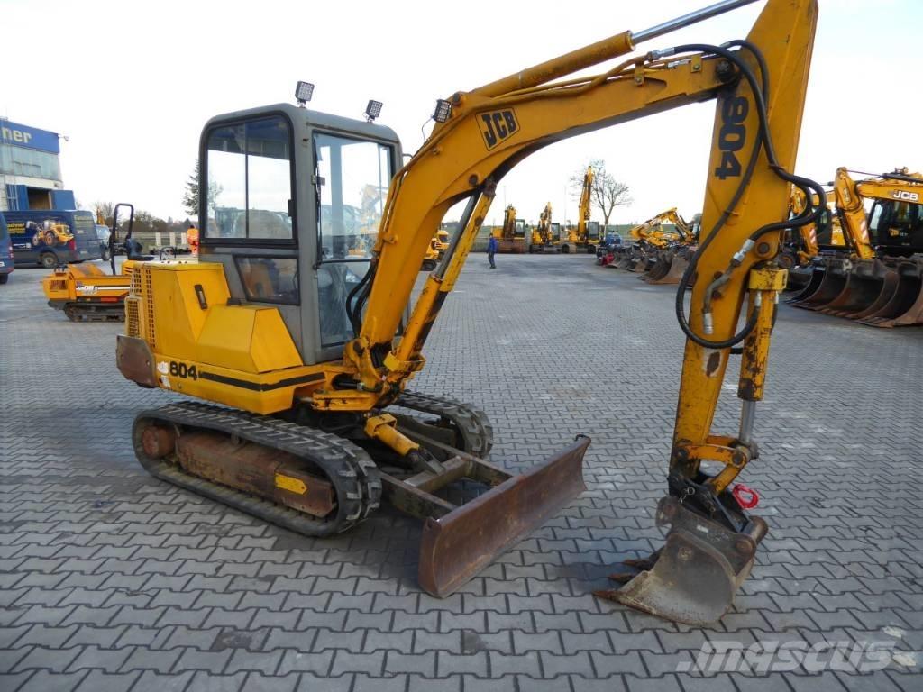 JCB 804 حفارات صغيرة أقل من 7 طن (حفارات صغيرة)