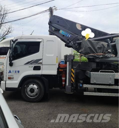 Horyong SKY3004N المنصات الهوائية المثبتة على شاحنة