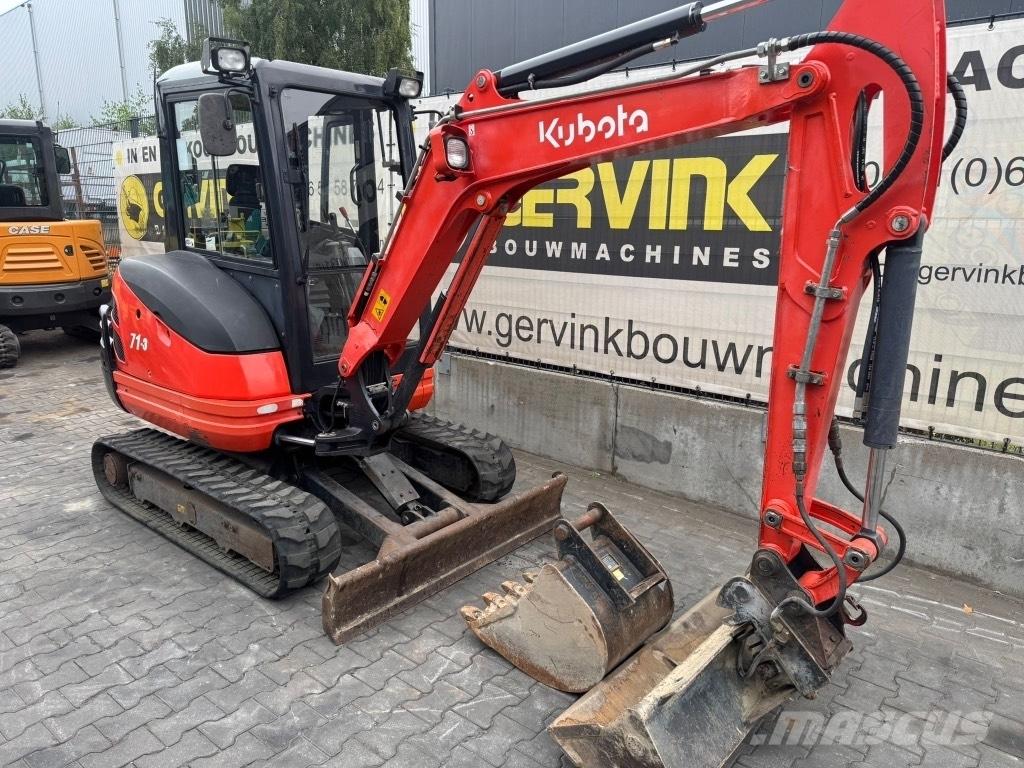Kubota KX 71-3 حفارات صغيرة أقل من 7 طن (حفارات صغيرة)