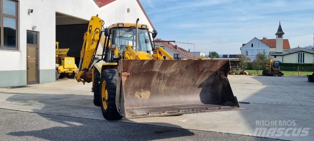JCB 4CX لوادر ذات جرافات عكسية