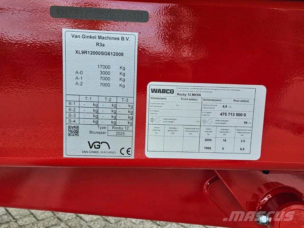 VGM Rocky 12 عربات نقل قلابة للمواقع