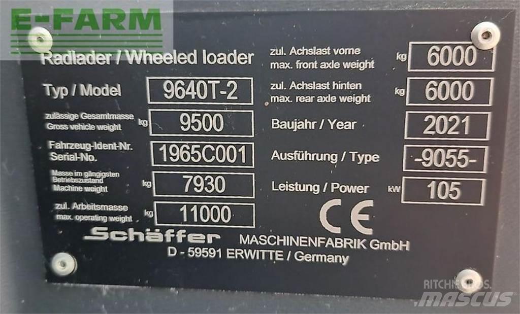 Schäffer 9640 t-2 معدات مناولة لأغراض الزراعة