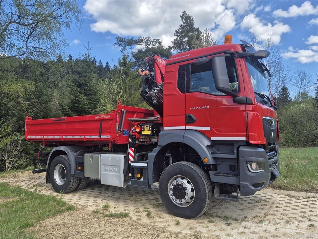 MAN TGS 22.400 شاحنات قلابة