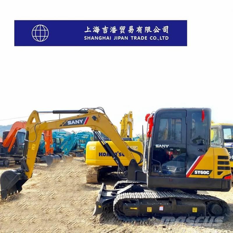 Sany SY 60 C حفارات زحافة