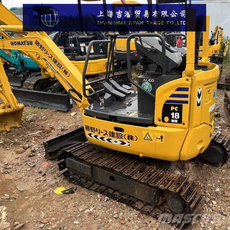 Komatsu PC 18 MR حفارات زحافة