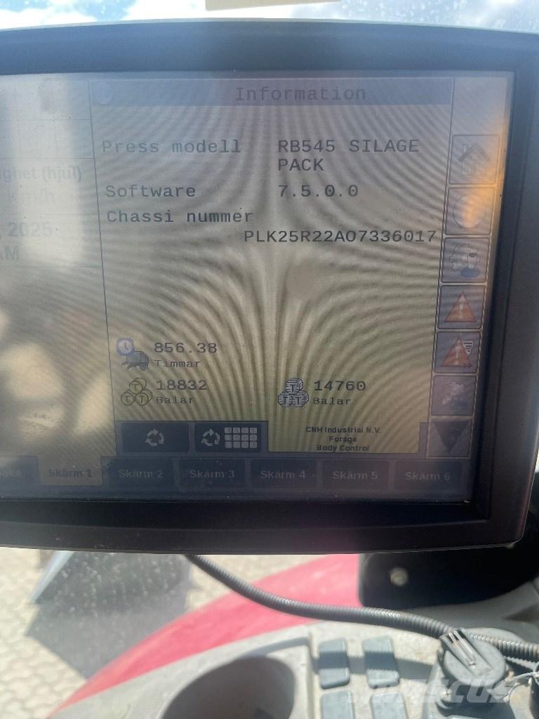 Case IH RB 545 محزمات مستديرة