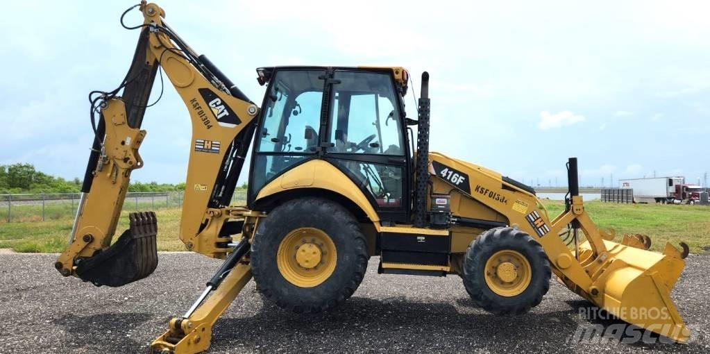 CAT 416 F لوادر ذات جرافات عكسية