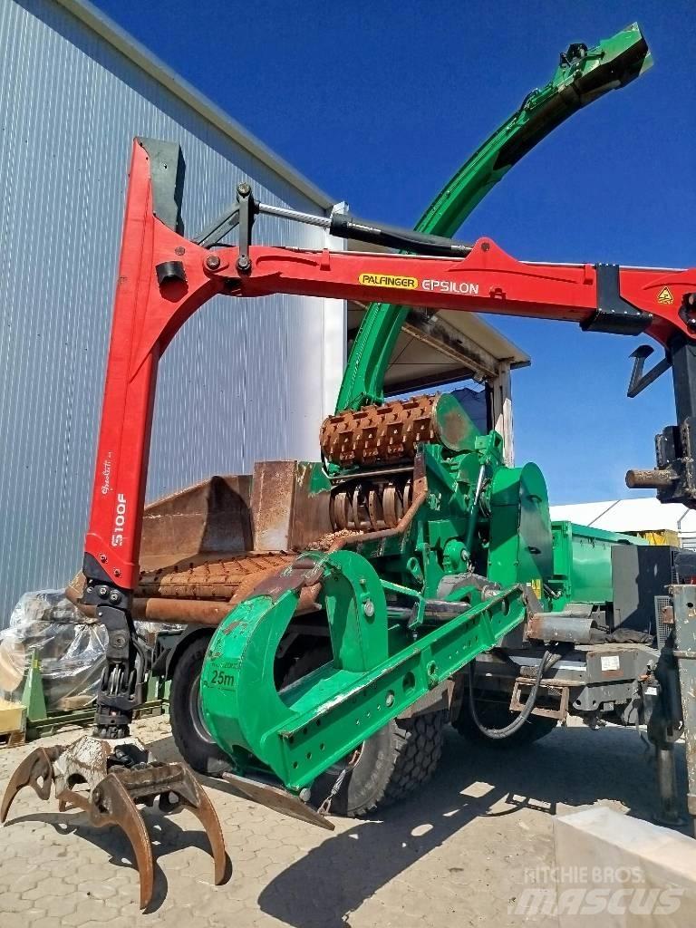 JENZ HEM 593 Z ماكينات تقطيع أخشاب الحراجة