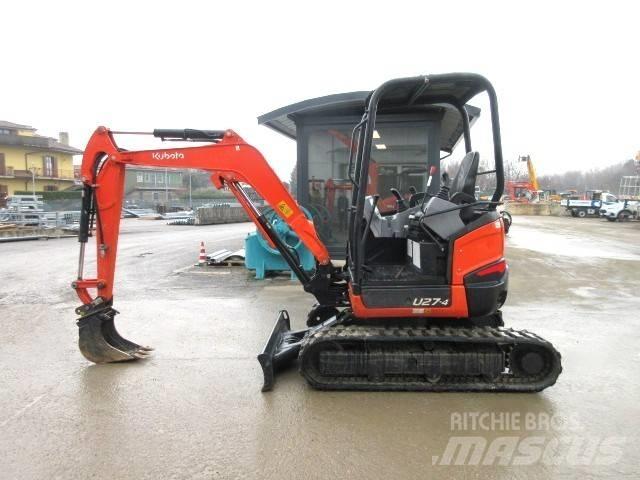 Kubota U 27-4 حفارات صغيرة أقل من 7 طن (حفارات صغيرة)