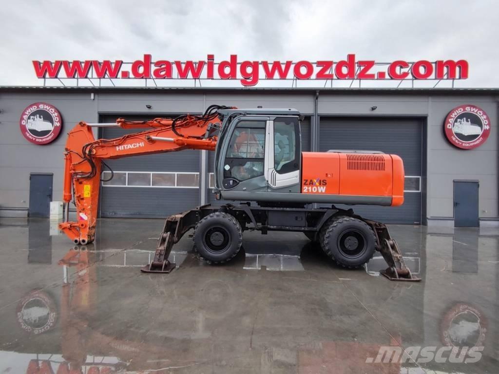 Hitachi ZX 210 W-3 حفارات بعجل